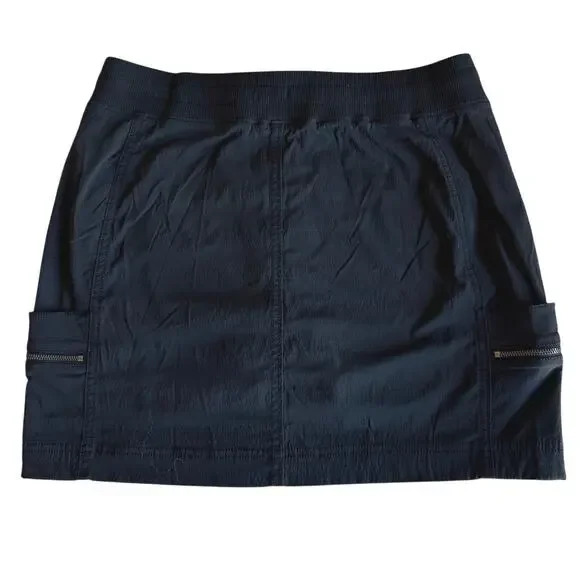 Athleta Trekkie Skort In Black Size 12 Hiking Travel *EUC - Picture 4 of 7